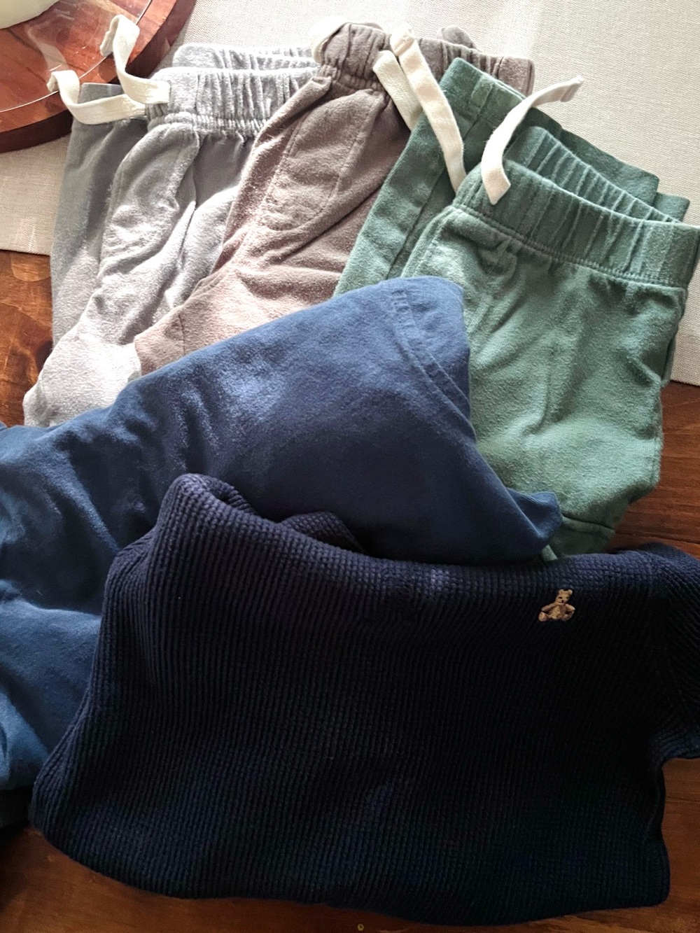 GAP Kids Casual Lot - Lightweight Pants and Pull over hooded tops.